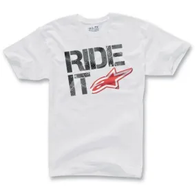 Alpinestars Ride It Classic Mens T-Shirt - White