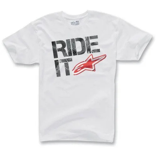 Alpinestars Ride It Classic Mens T-Shirt - White