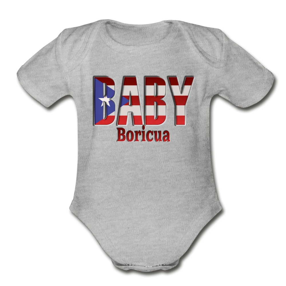 Baby Bori Organic Short Sleeve Baby Bodysuit