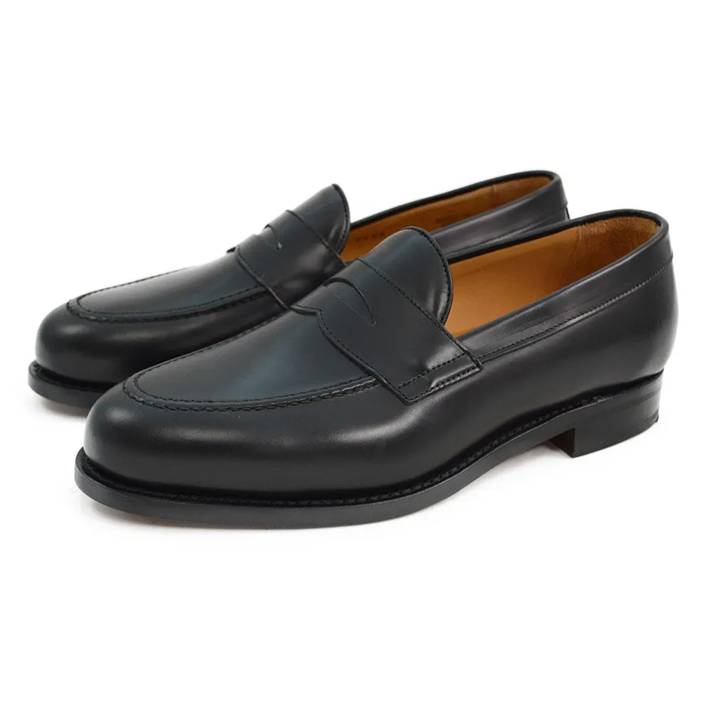 Berwick 1707 Penny Loafer (9628) - Black Rois