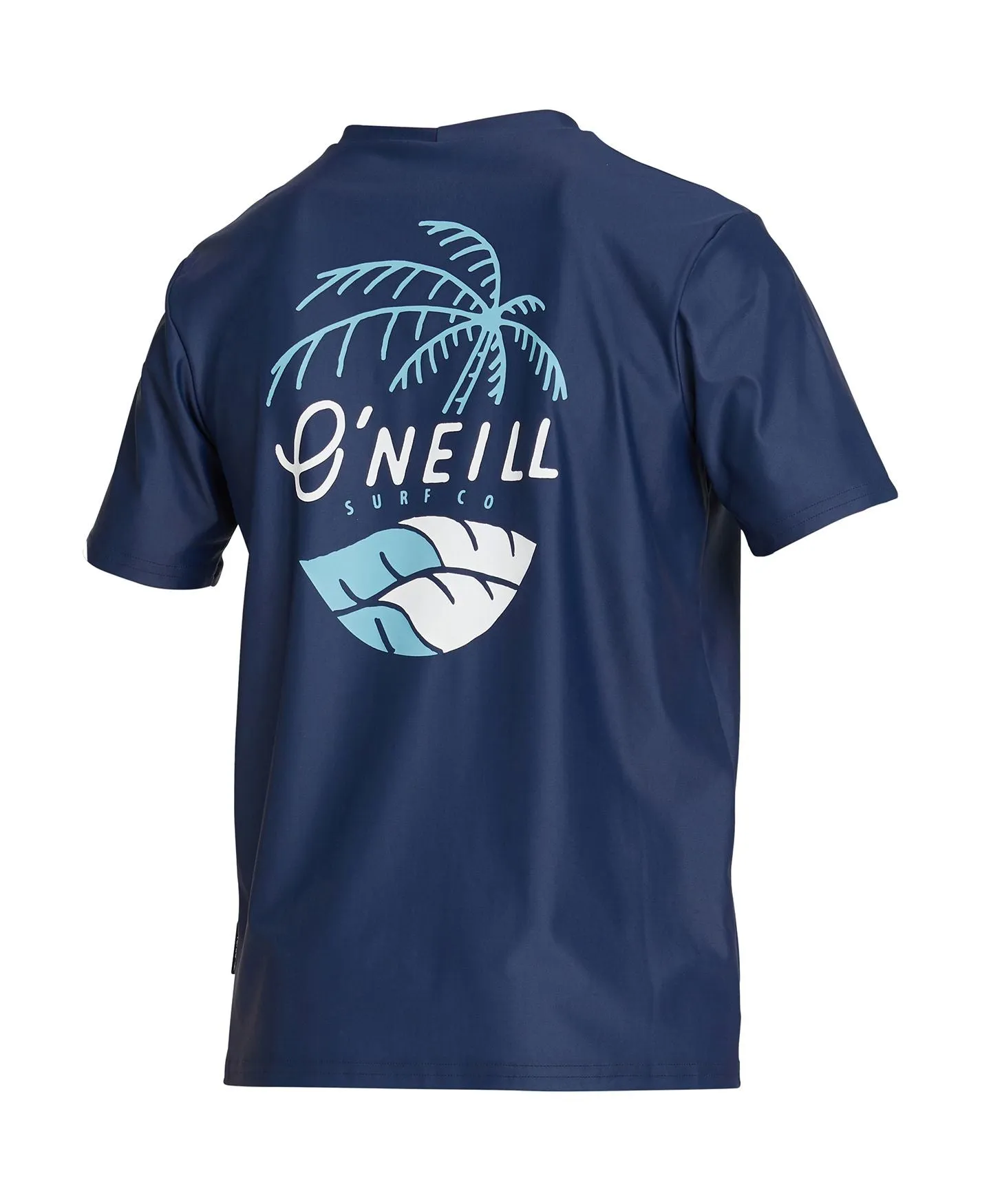 Boy's Barra Short Sleeve UV Tee - Marine