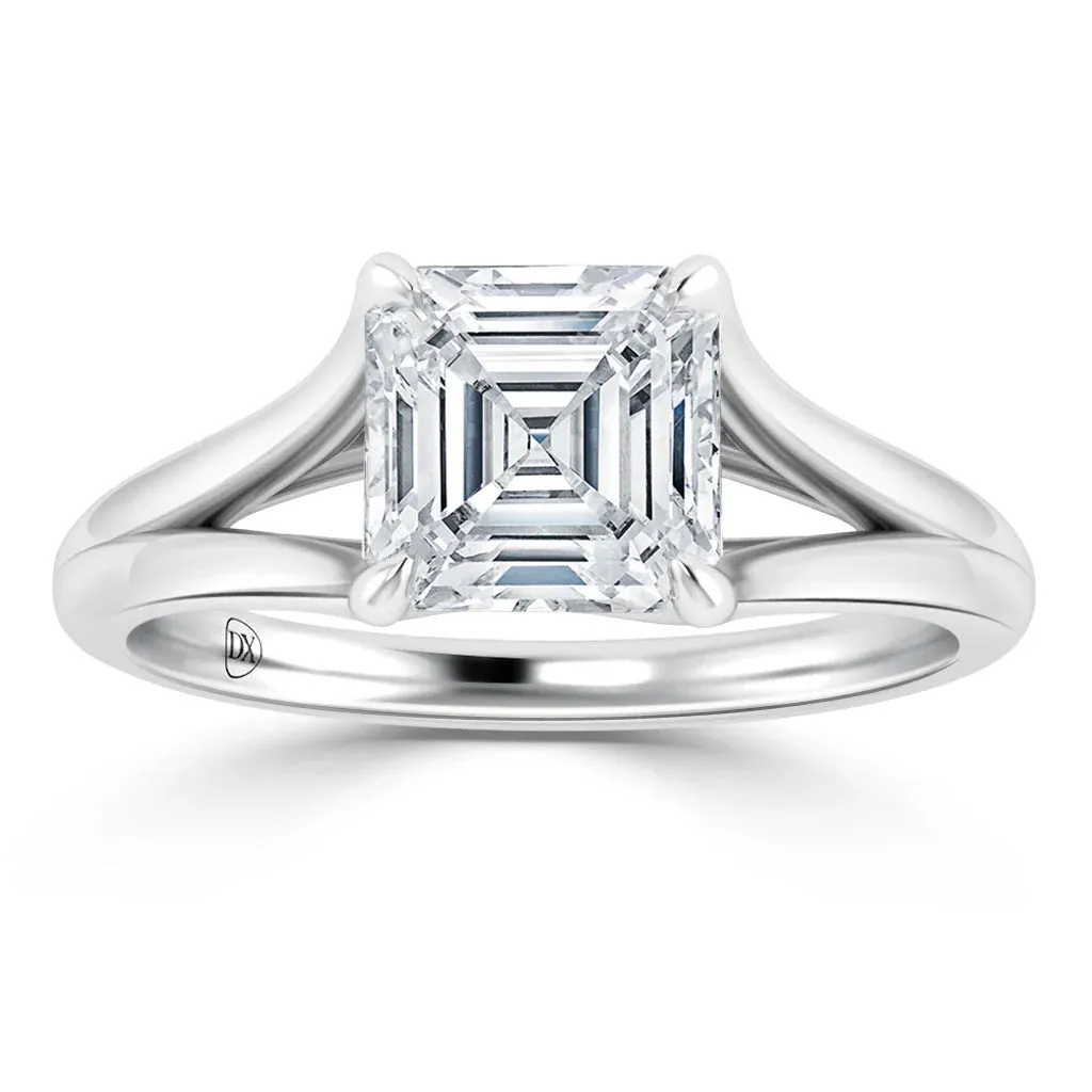 Camilla - 18ct White Gold - Asscher