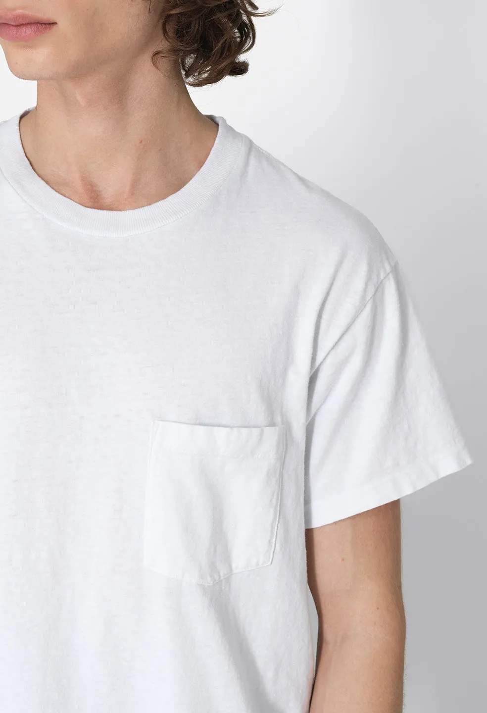 Campus Pocket Tee / White