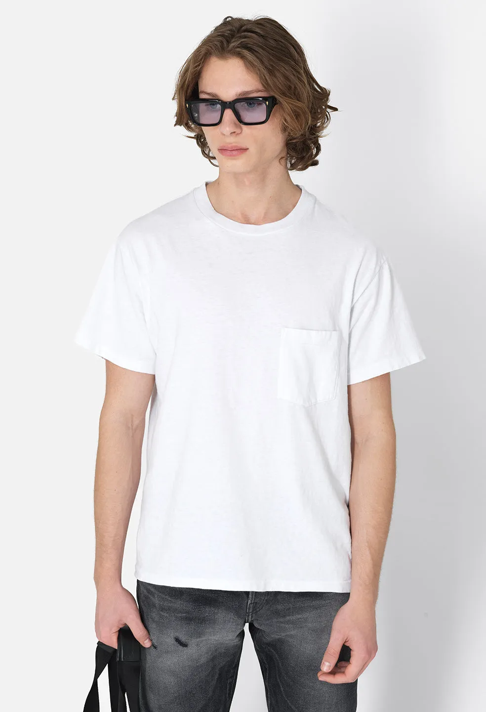 Campus Pocket Tee / White