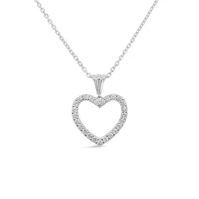 Clara by Martin Binder Diamond Heart Pendant (1.10 ct. tw.)