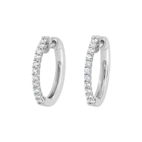 Clara by Martin Binder Diamond Oval Hoop Earrings (0.70 ct. tw.)