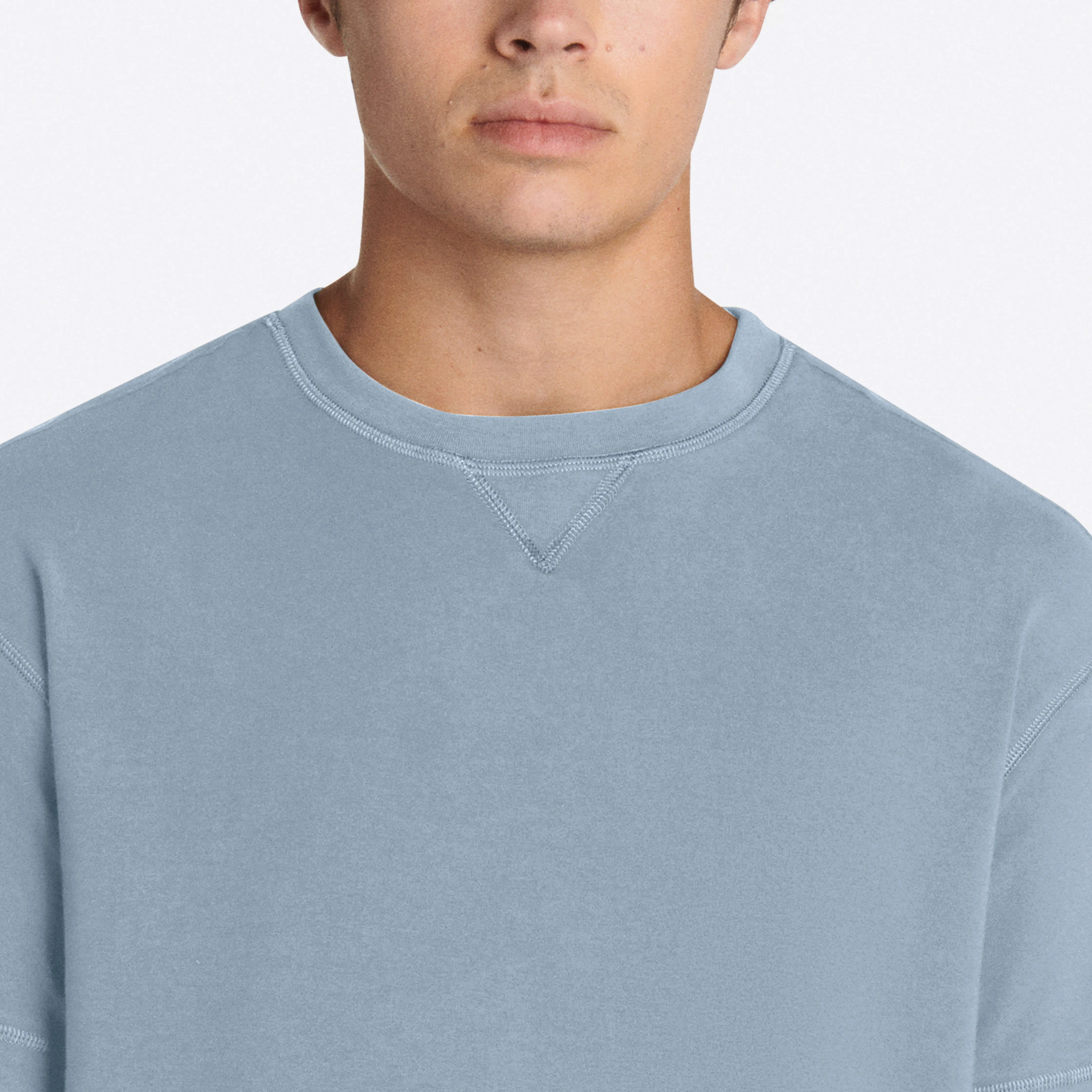 Comfort Solid Crew Neck T-Shirt