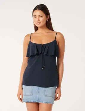 Cordelia Ruffle Cami Top