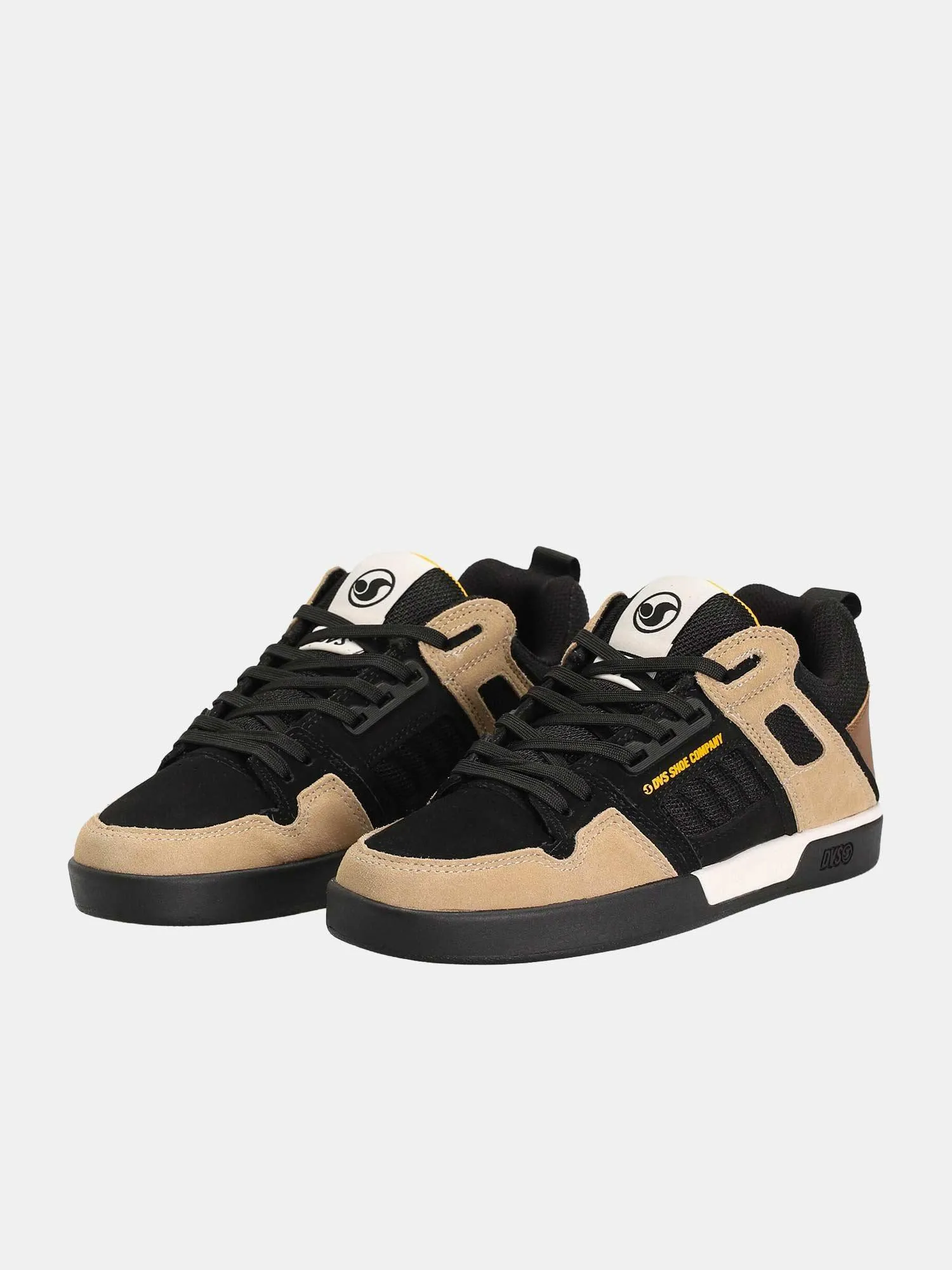 DVS Comanche 2.0  - Black / Tan / Yellow / Suede