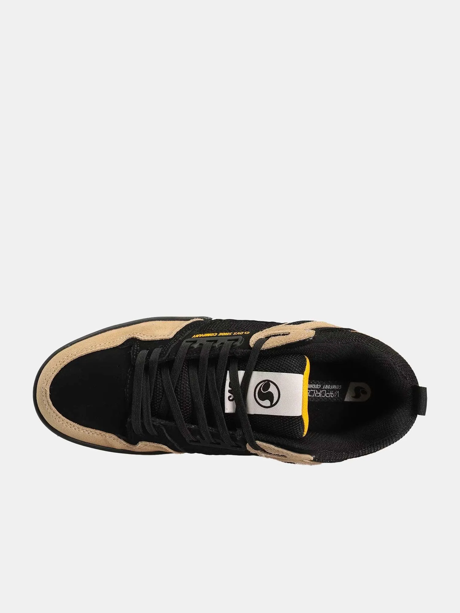 DVS Comanche 2.0  - Black / Tan / Yellow / Suede