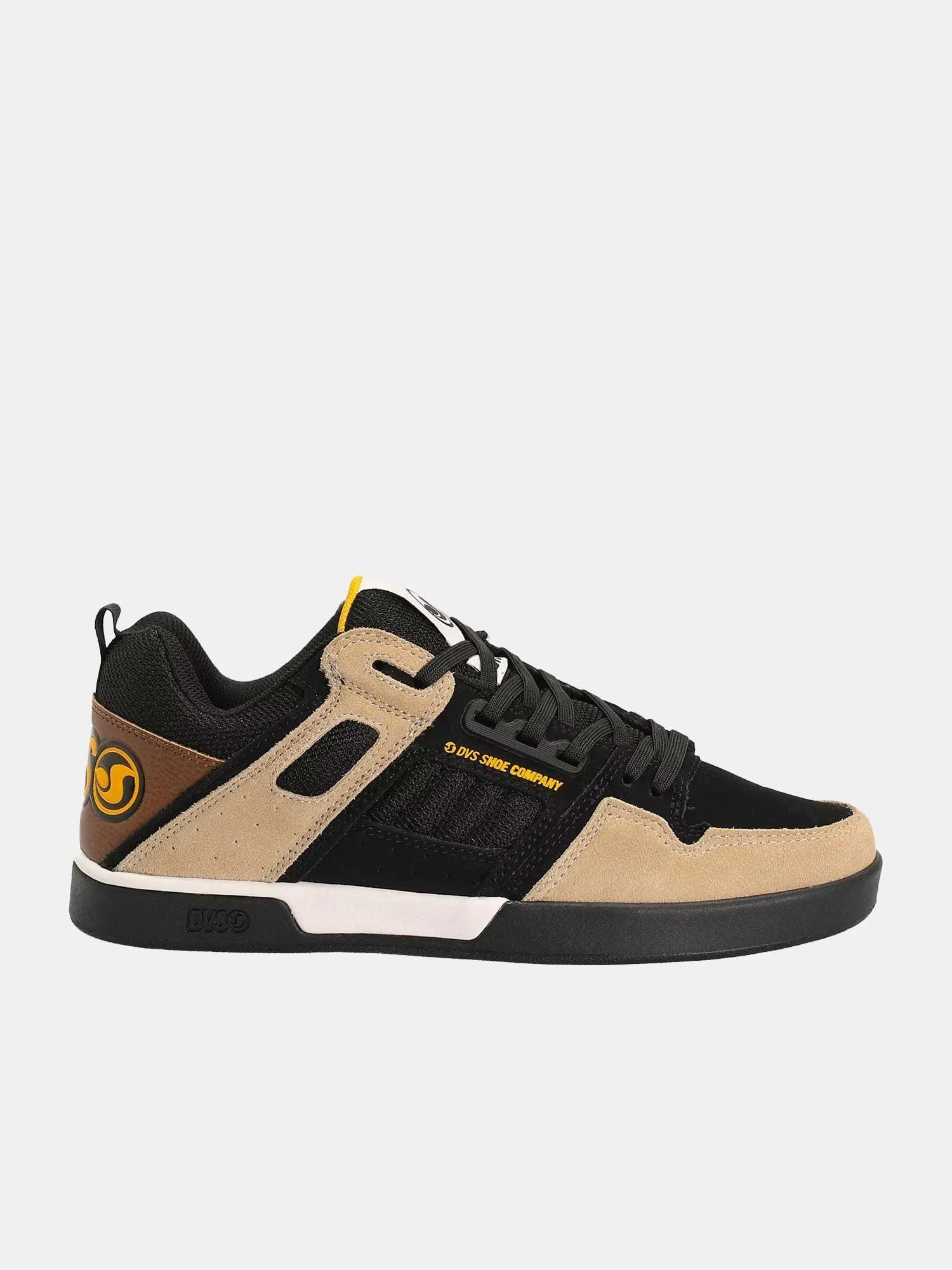 DVS Comanche 2.0  - Black / Tan / Yellow / Suede