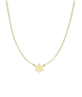 Golda Star of David Necklace