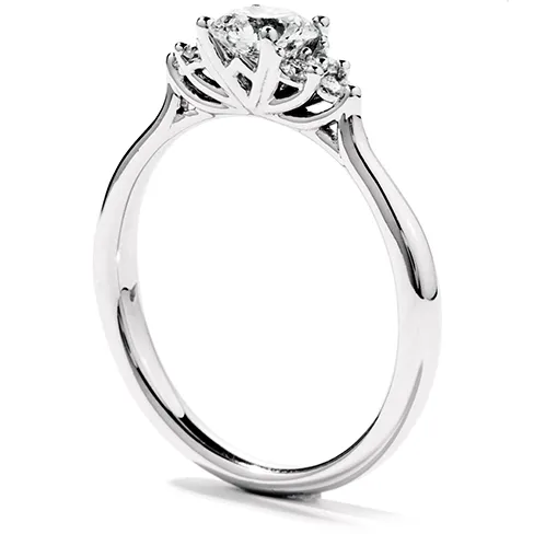 Hearts On Fire Felicity Queen Anne Diamond Engagement Ring