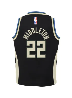 Juvenile Nike 2022 Statement Edition Khris Middleton Milwaukee Bucks Replica Jersey