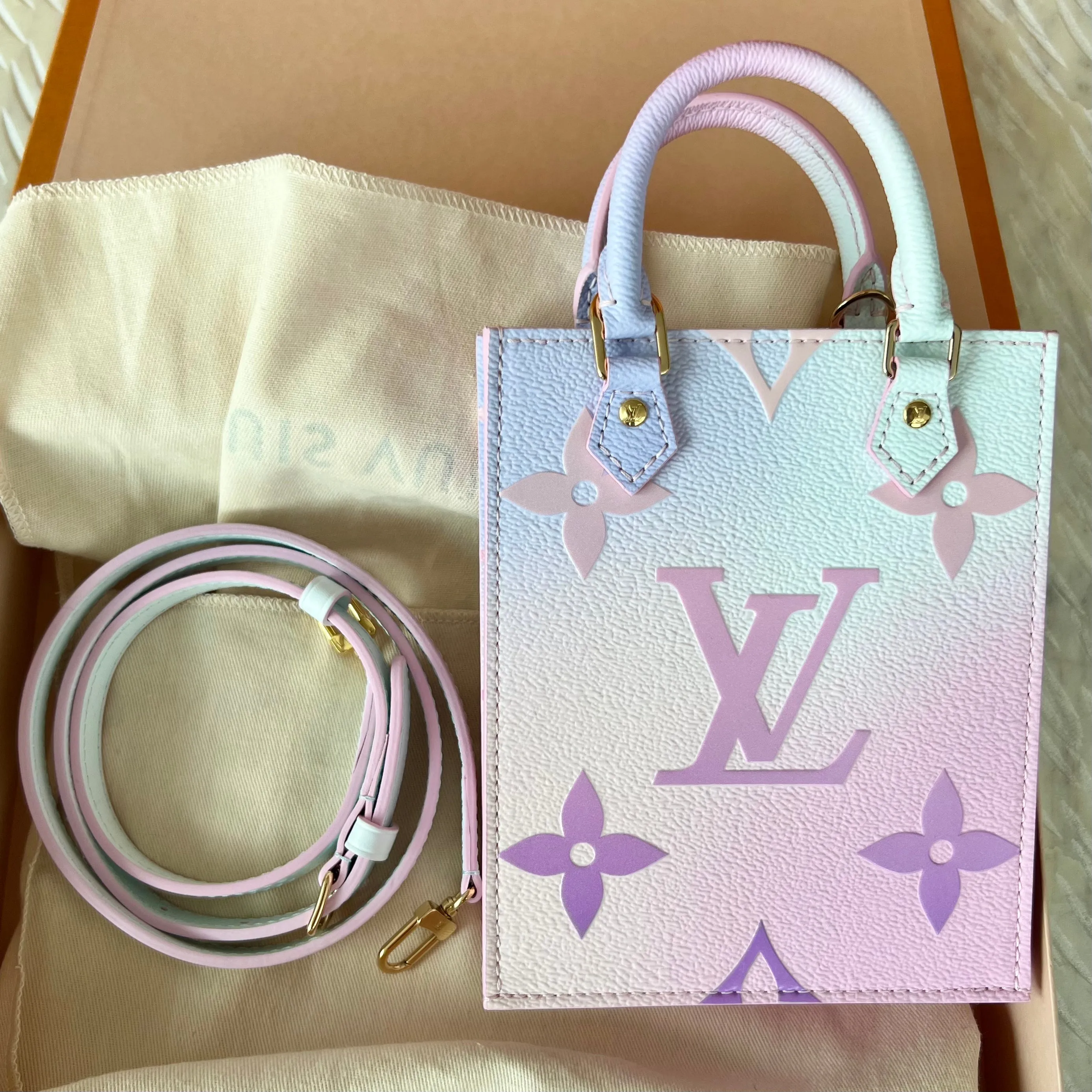 Louis Vuitton Petit Sac Plat Bag