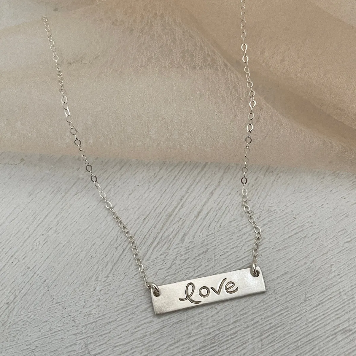 Love Bar Necklace