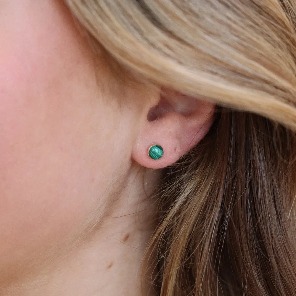 Malachite Studs | Wholesale