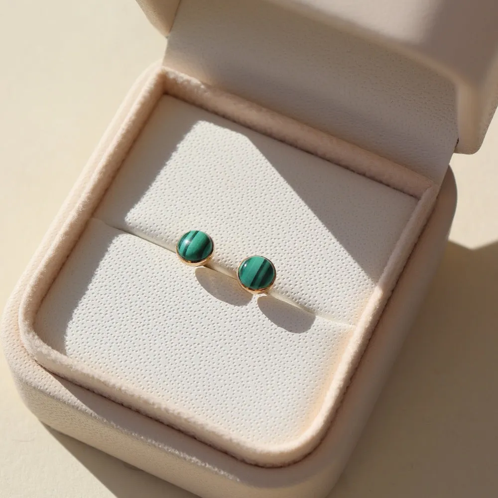 Malachite Studs | Wholesale