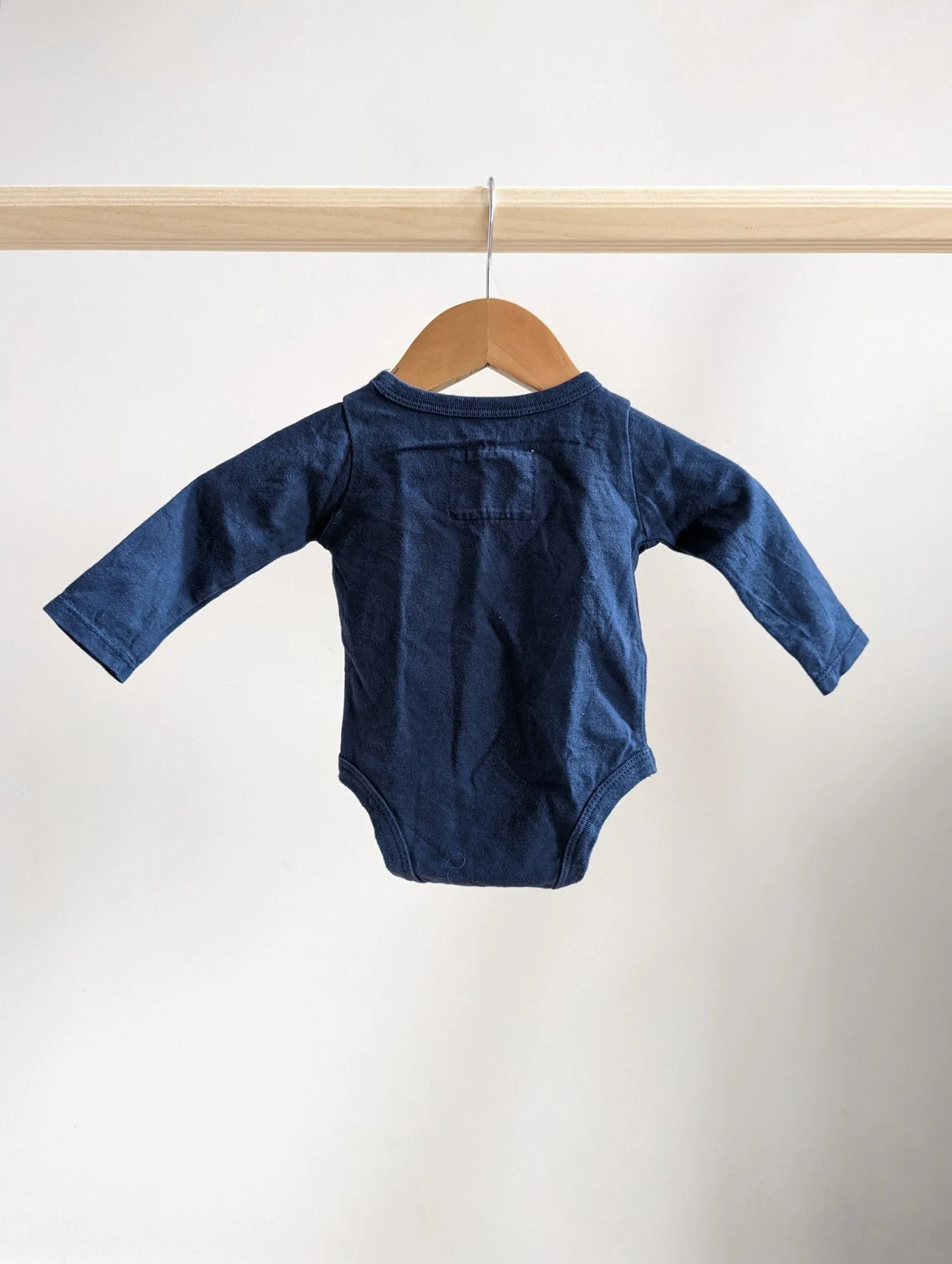 Mini Mioche Long Sleeve Onesie (0-3M)