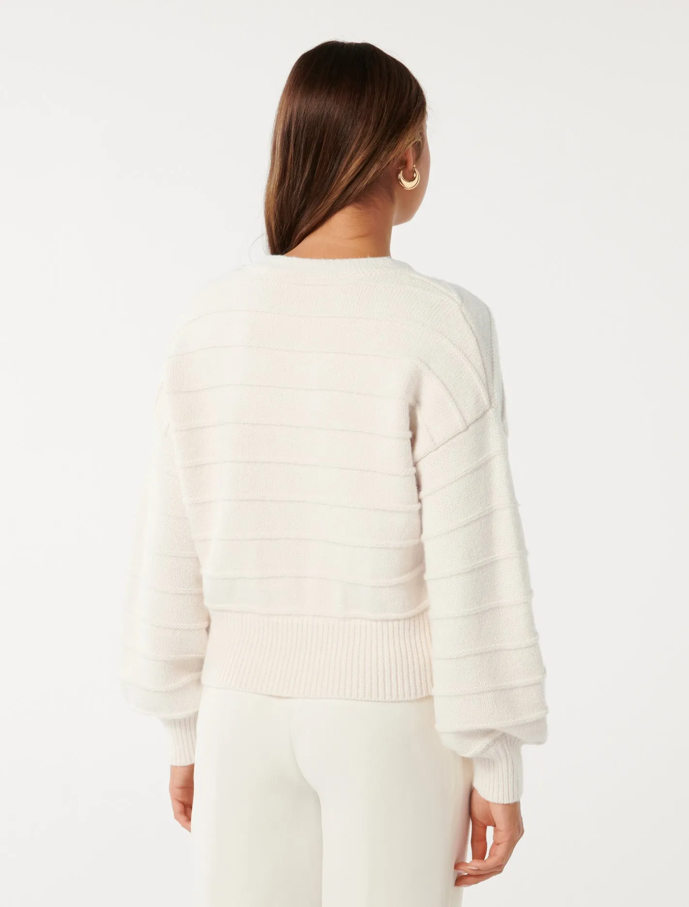 Monroe Cropped Knit Cardigan