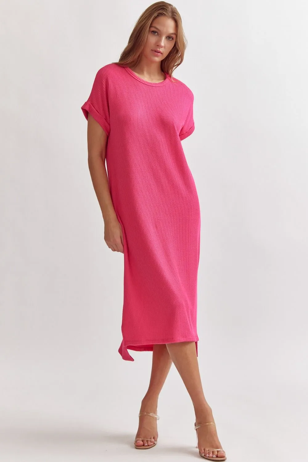 'My Everything' Dress - Hot Pink