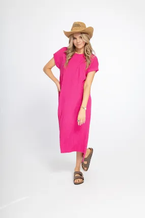 'My Everything' Dress - Hot Pink