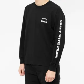 Neighborhood NH-7 Long Sleeve Tee Black