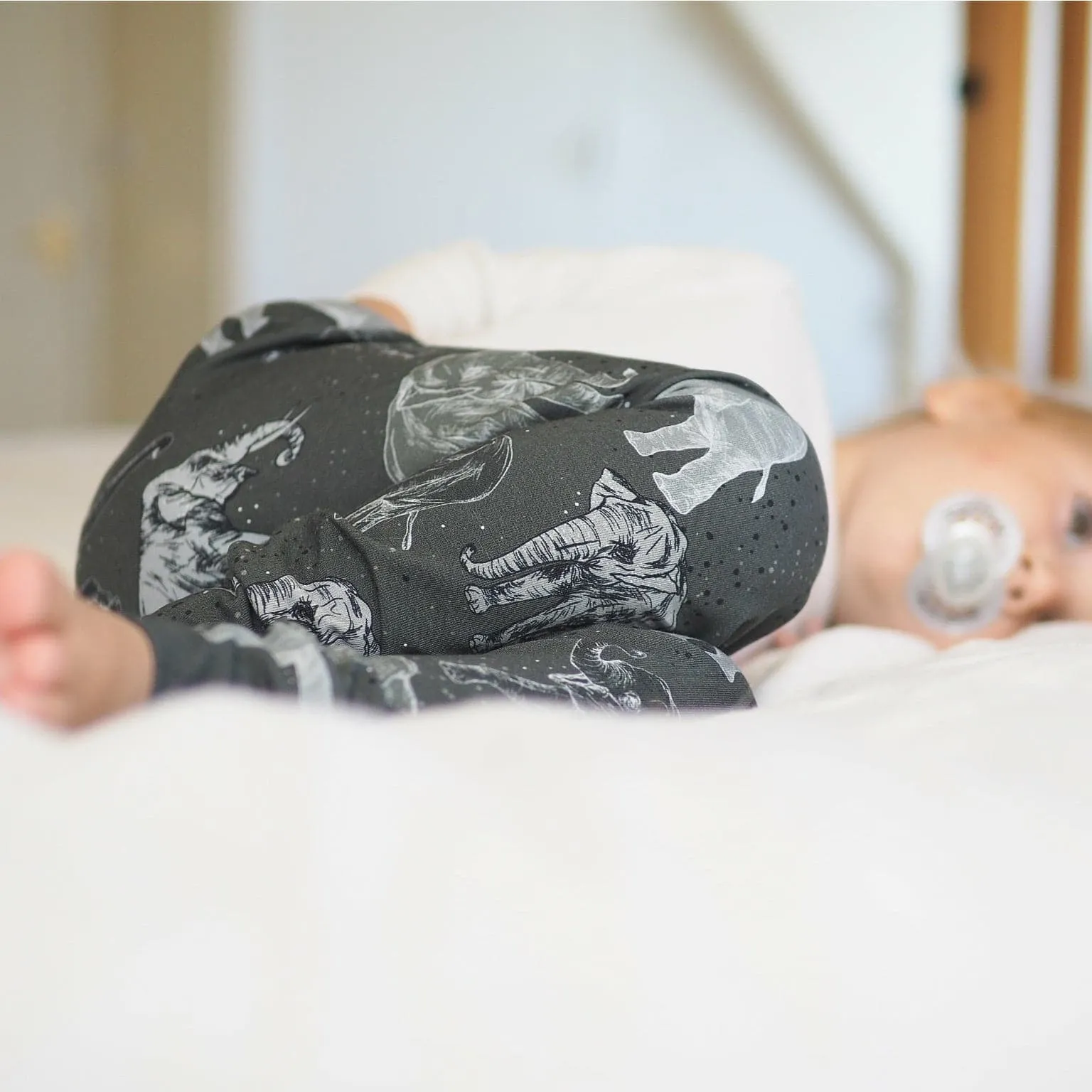 Organic Baby & Toddler Leggings | Elephants