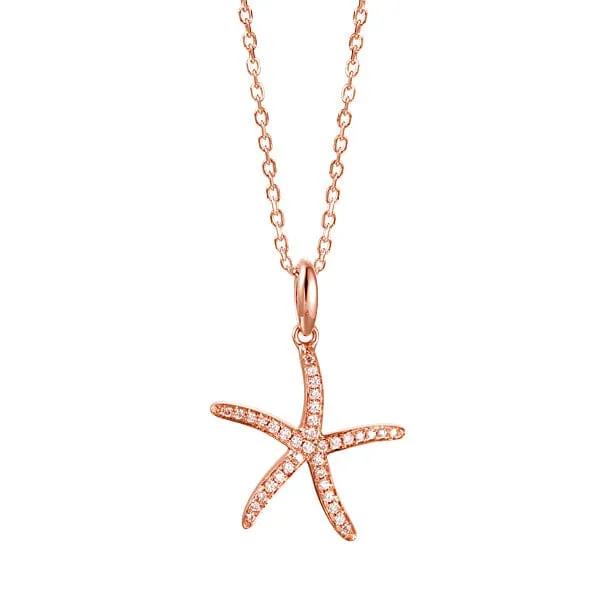 Pavé Sea Star Pendant