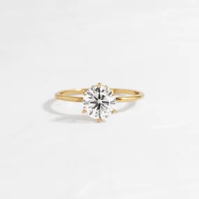 Perennial Ring, Round Cut