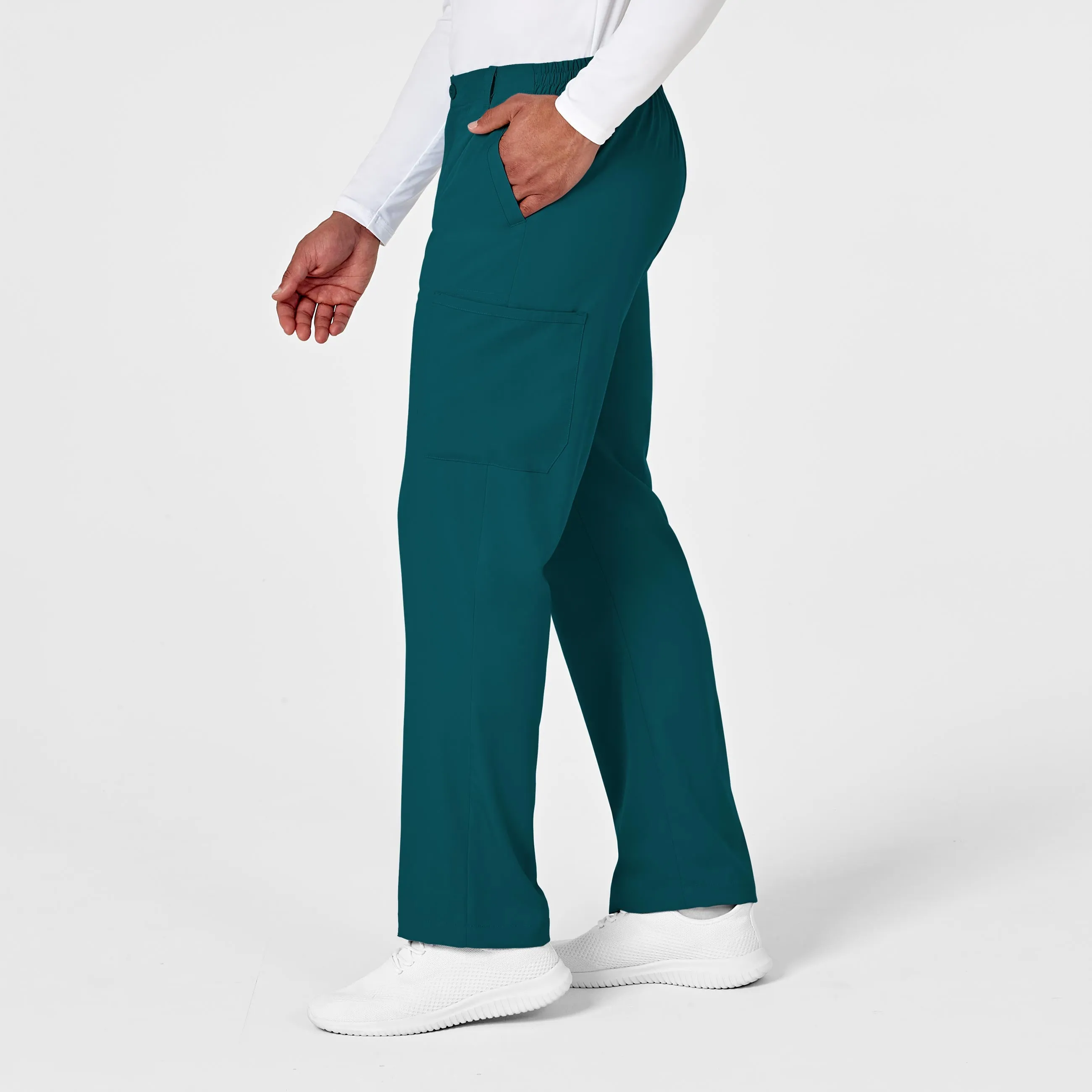 PRO Men's Cargo Scrub Pant - Caribbean