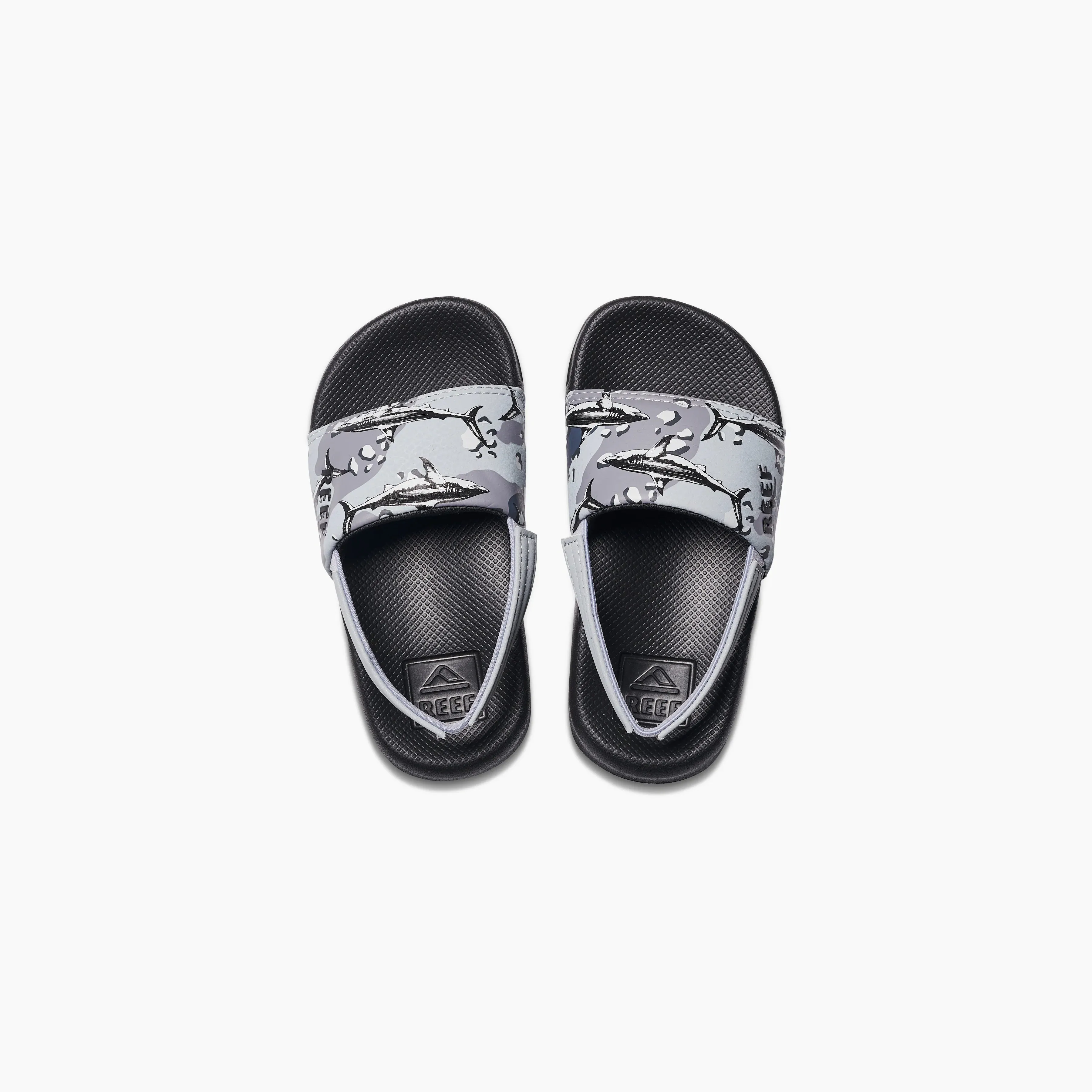 Reef Grey Camo Shark Toddler One Slide