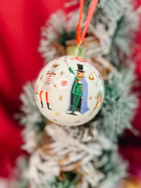 Rifle Paper Co. Collectible Nutcracker Porcelain Ornament