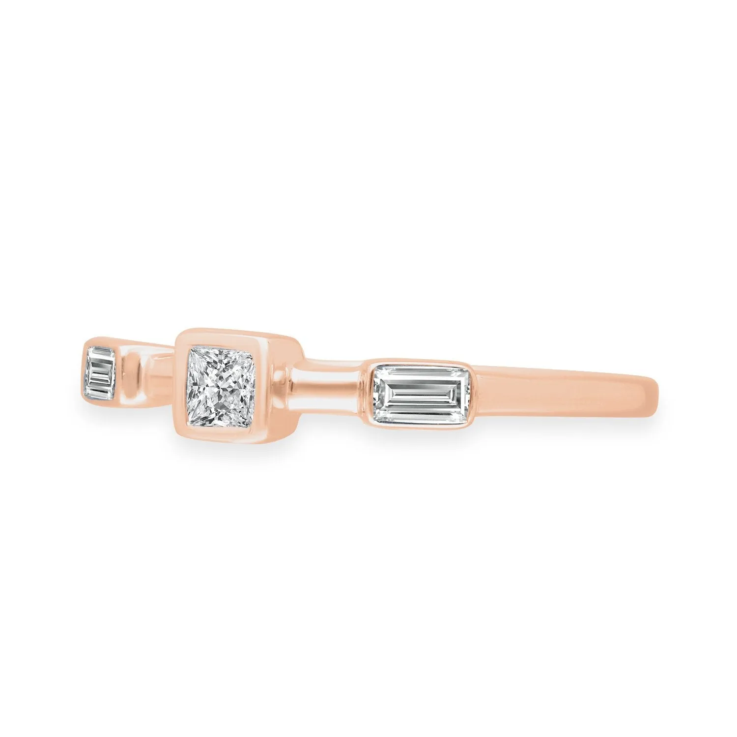 Rose Gold Diamond Legendary Ring