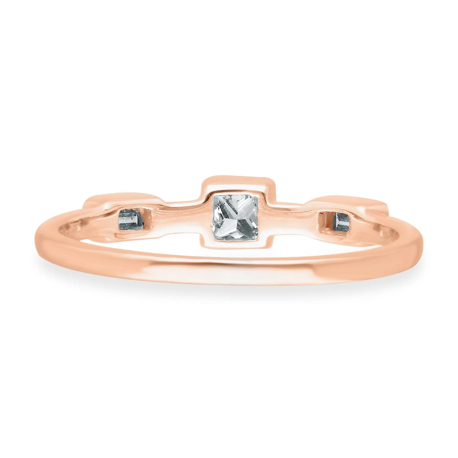 Rose Gold Diamond Legendary Ring