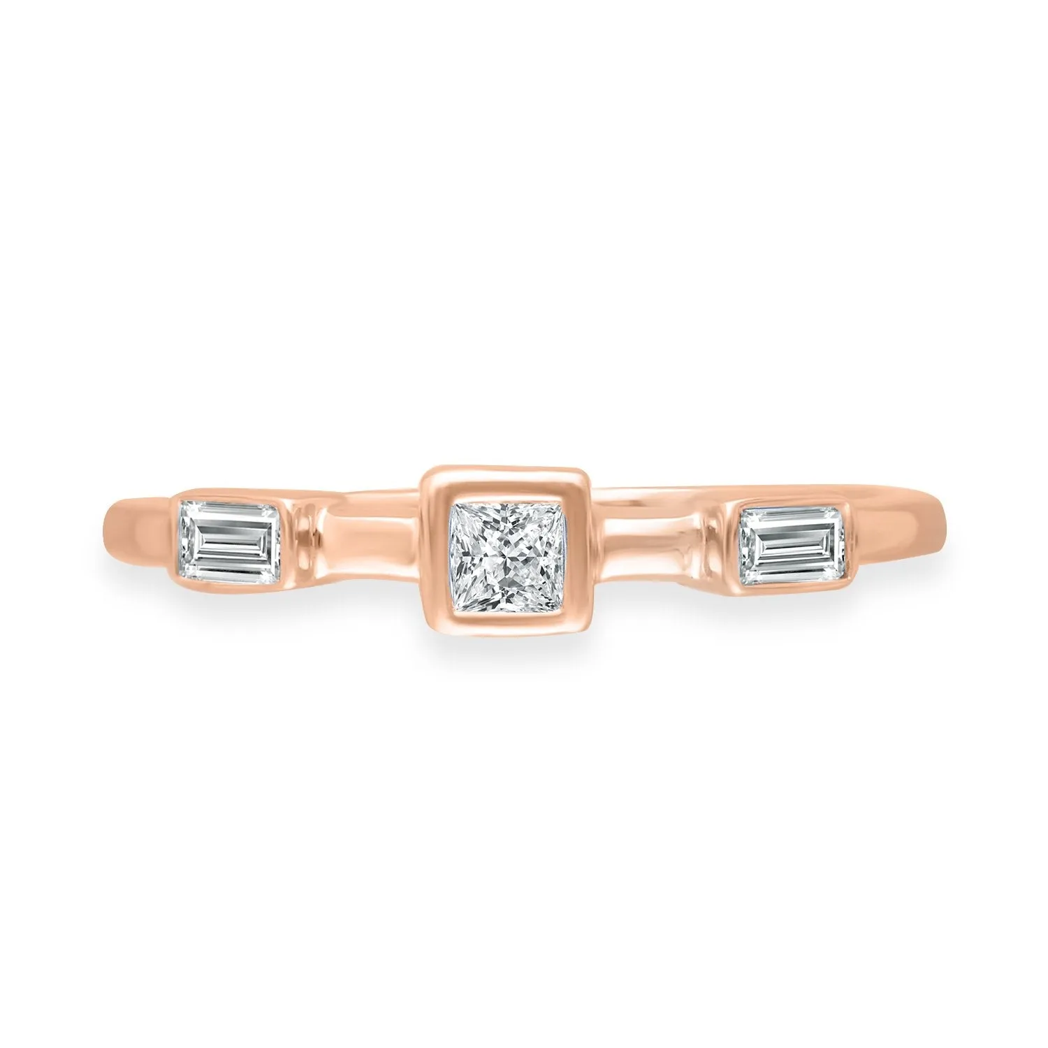 Rose Gold Diamond Legendary Ring