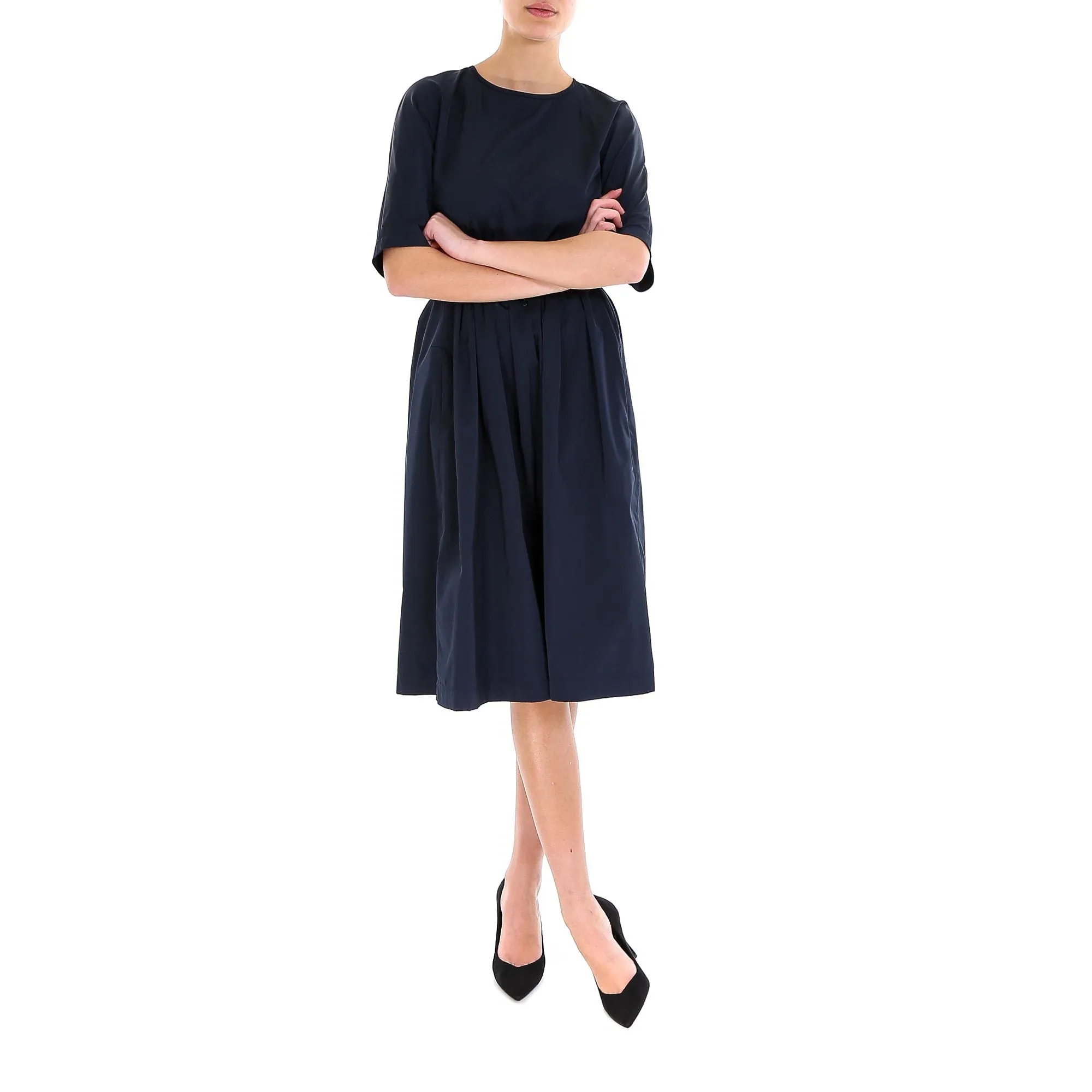 'S Max Mara Short Sleeve Midi Dress