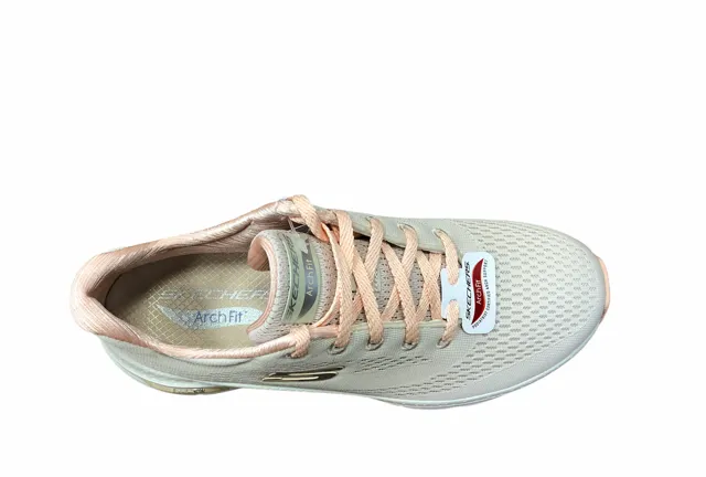 Skechers Arch Fit women's sneakers shoe 149057/NTCL light coral beige