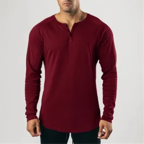 Slim Fit T-Shirt Heren - Red