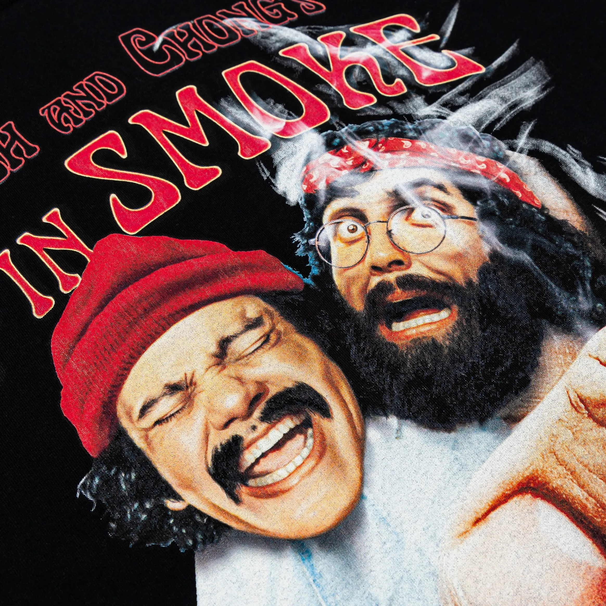 SP x Cheech and Chong's Up In Smoke Mens Short Sleeve Shirt (Black)