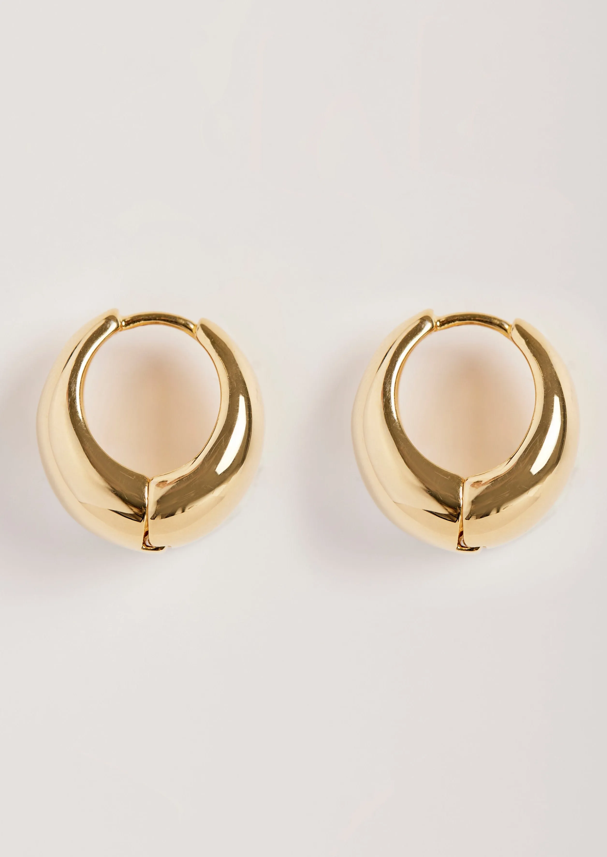 The Mini Hoop in Gold