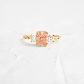 Turning Point Ring, 1.23ct. Pink Diamond