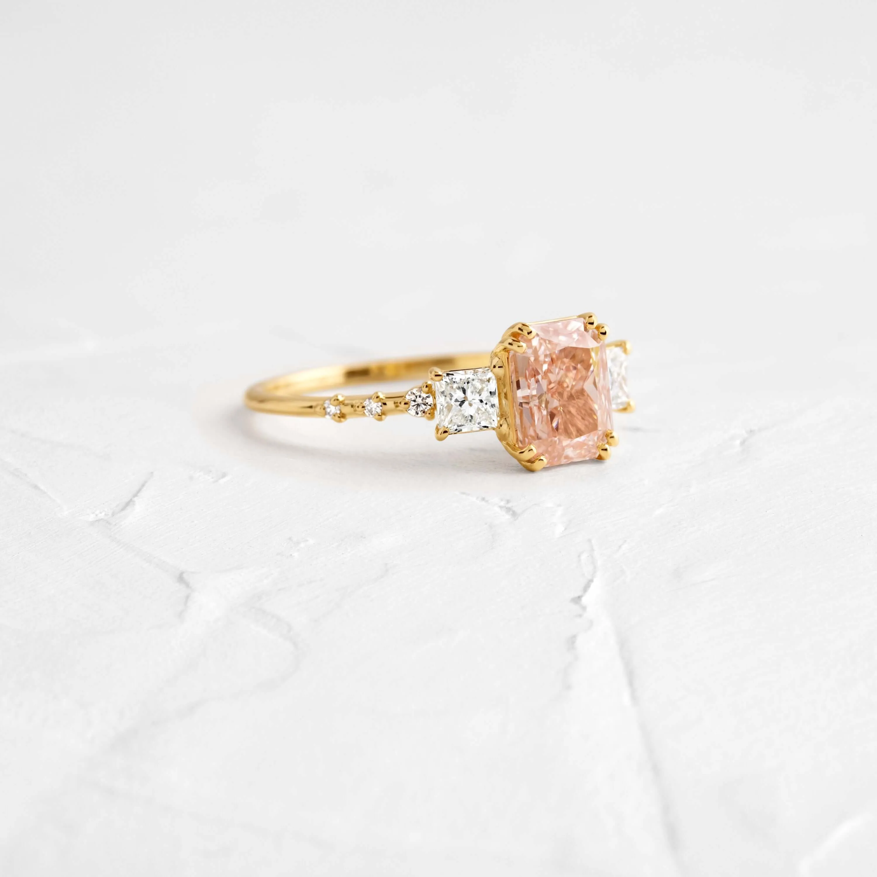 Turning Point Ring, 1.23ct. Pink Diamond