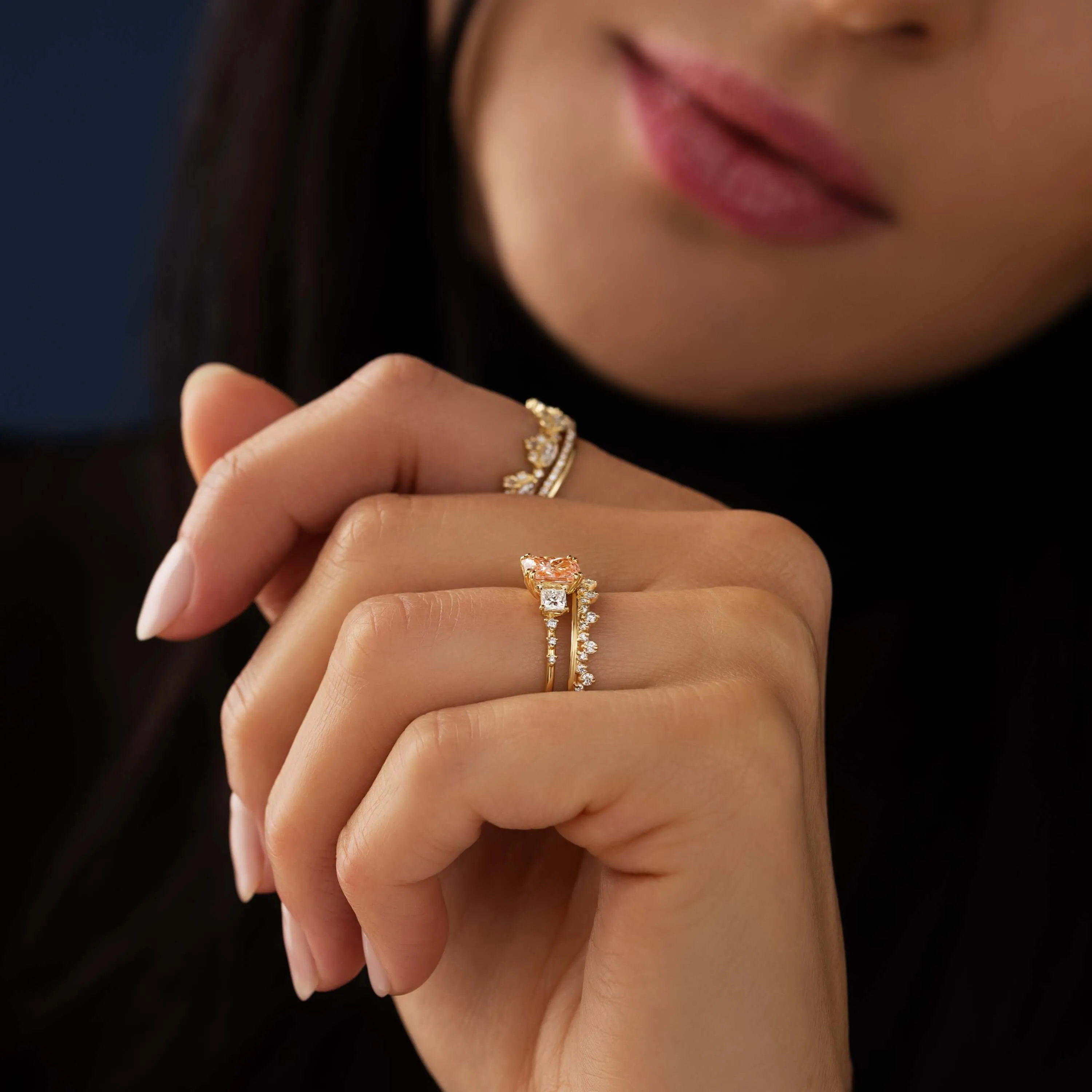 Turning Point Ring, 1.23ct. Pink Diamond