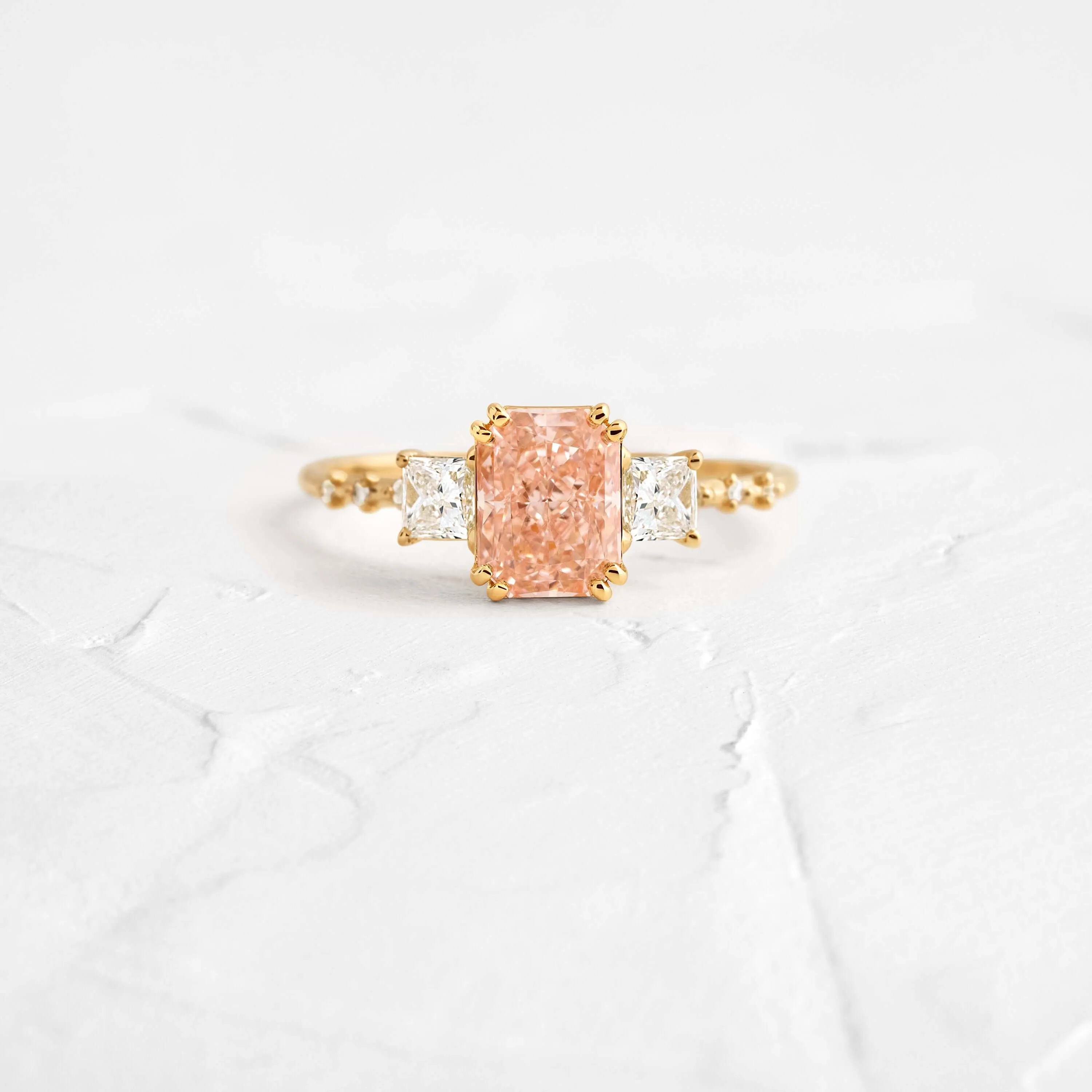 Turning Point Ring, 1.23ct. Pink Diamond