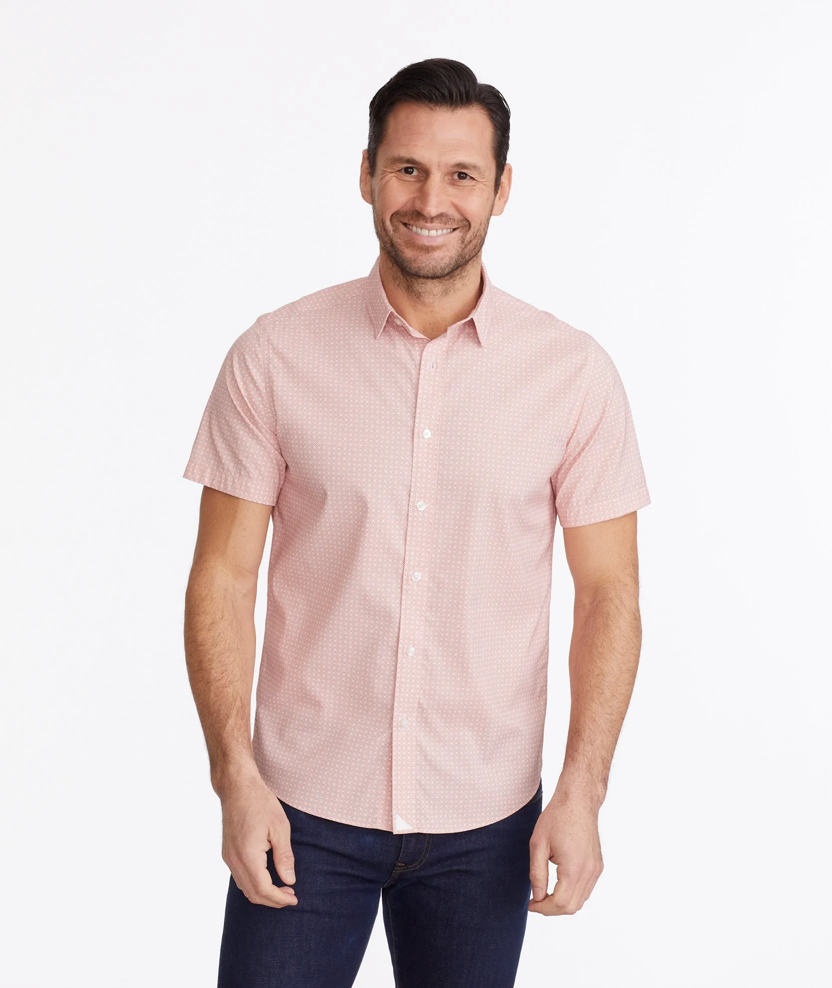 Wrinkle-Free Performance Short Sleeve Kamari Shirt